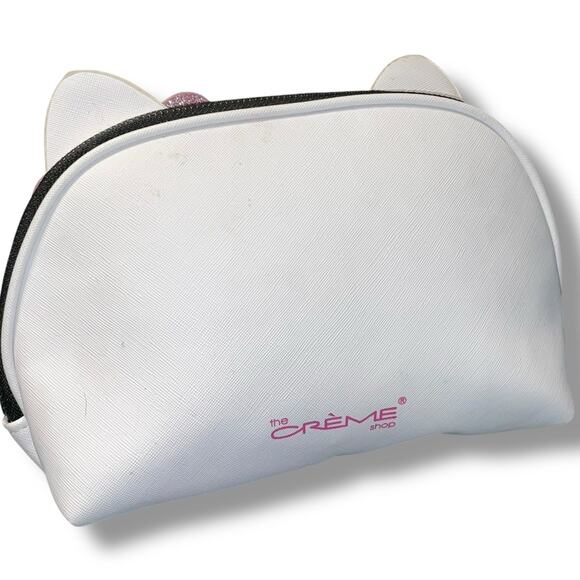 Hello Kitty Creme Shop Travel Cosmetic Makeup Bag Toiletry Gym Holiday Pouch - Picture 5 of 10